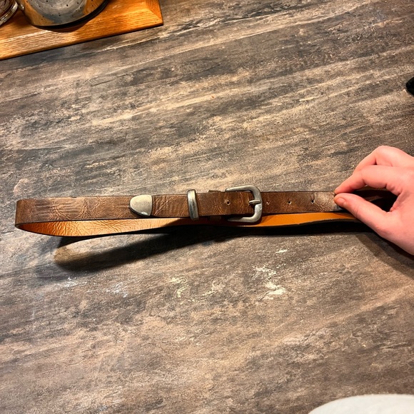 Vintage leather belt - Picture 1 of 2